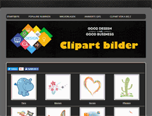 Tablet Screenshot of clipartbilder.com